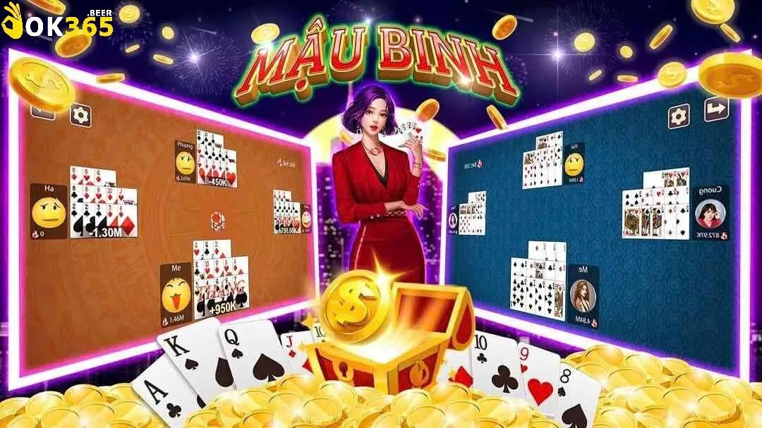Giới Thiệu Trò Chơi Bài Mậu Binh Tại Ok365 (Binh Xập Xám) 2 Sắp xếp bài trong Mậu binh
